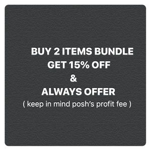 BUNDLE 2 GET 15% OFF & OFFER ALWAYS
